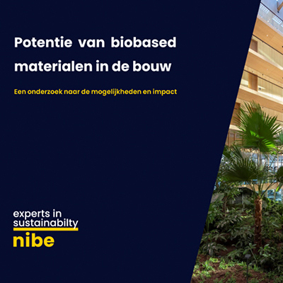 Rapport: de potentie van biobased materialen in de bouw