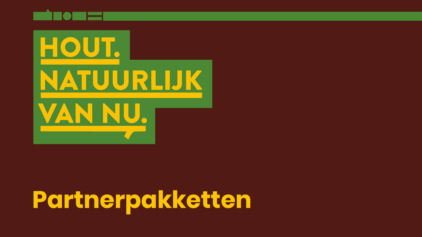 Partnerpakketten - mogelijkheden
