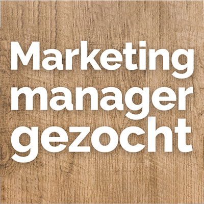 Gezocht: Marketing Manager Centrum Hout