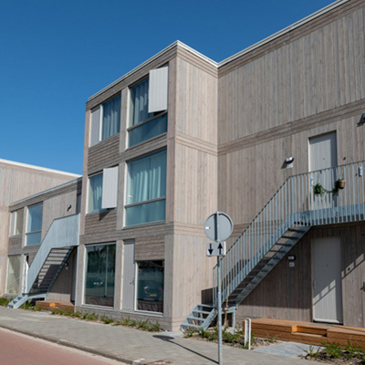 Bouwen met hout zorgt voor minder broeikasgassen