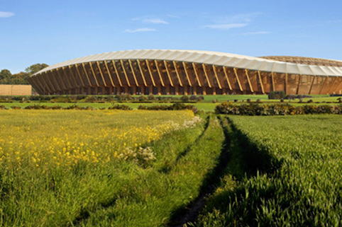 Dit wordt 'het groenste voetbalstadion ter wereld'