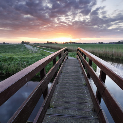 Houten bruggen veruit laagste milieubelasting