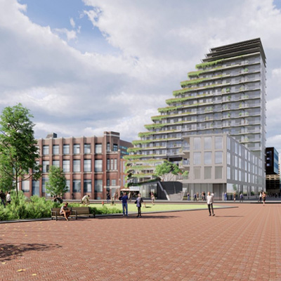 Het 'gezondste gebouw van Nederland' verrijst in Rotterdam