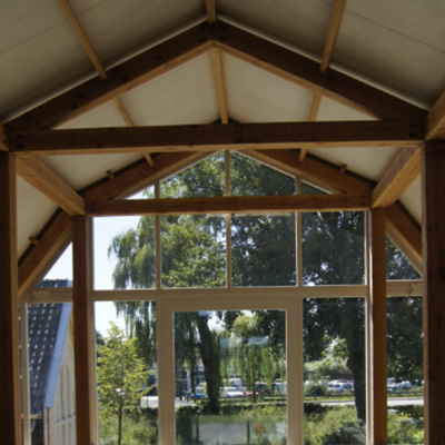 Podcast over duurzaam bouwen met hout