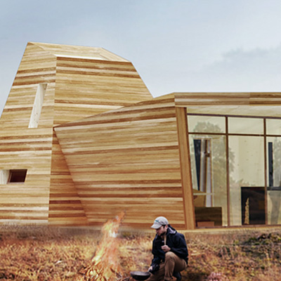 Hout in het nieuws: houten hotelcabins, een duurzaam alternatief