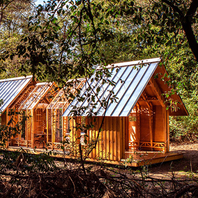 Inspirerend: een uitschuifbaar houten (tuin)huis